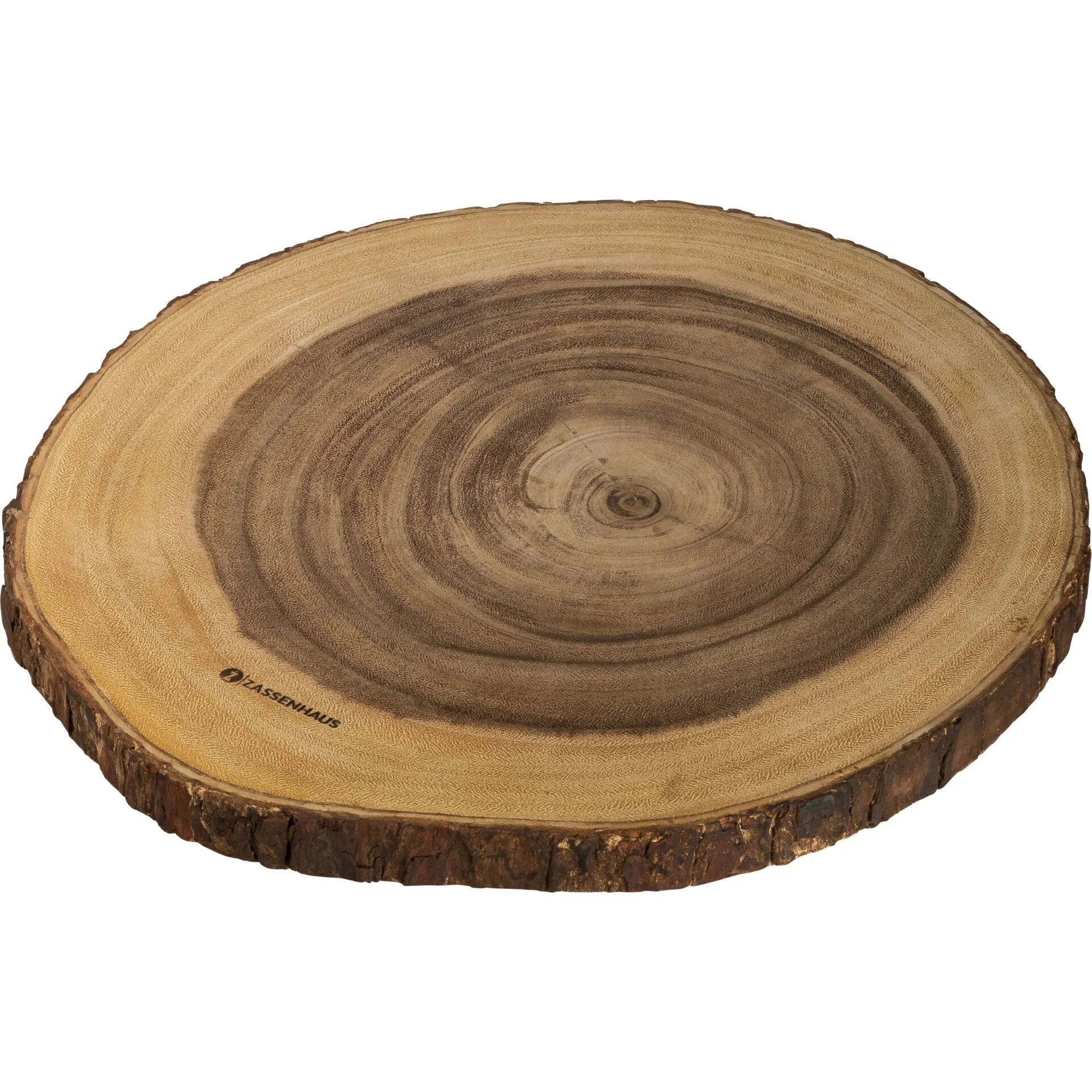 Zassenhaus Servierplatte Akazie rund 45x2 5cm Besteck & Aufbewahrung
