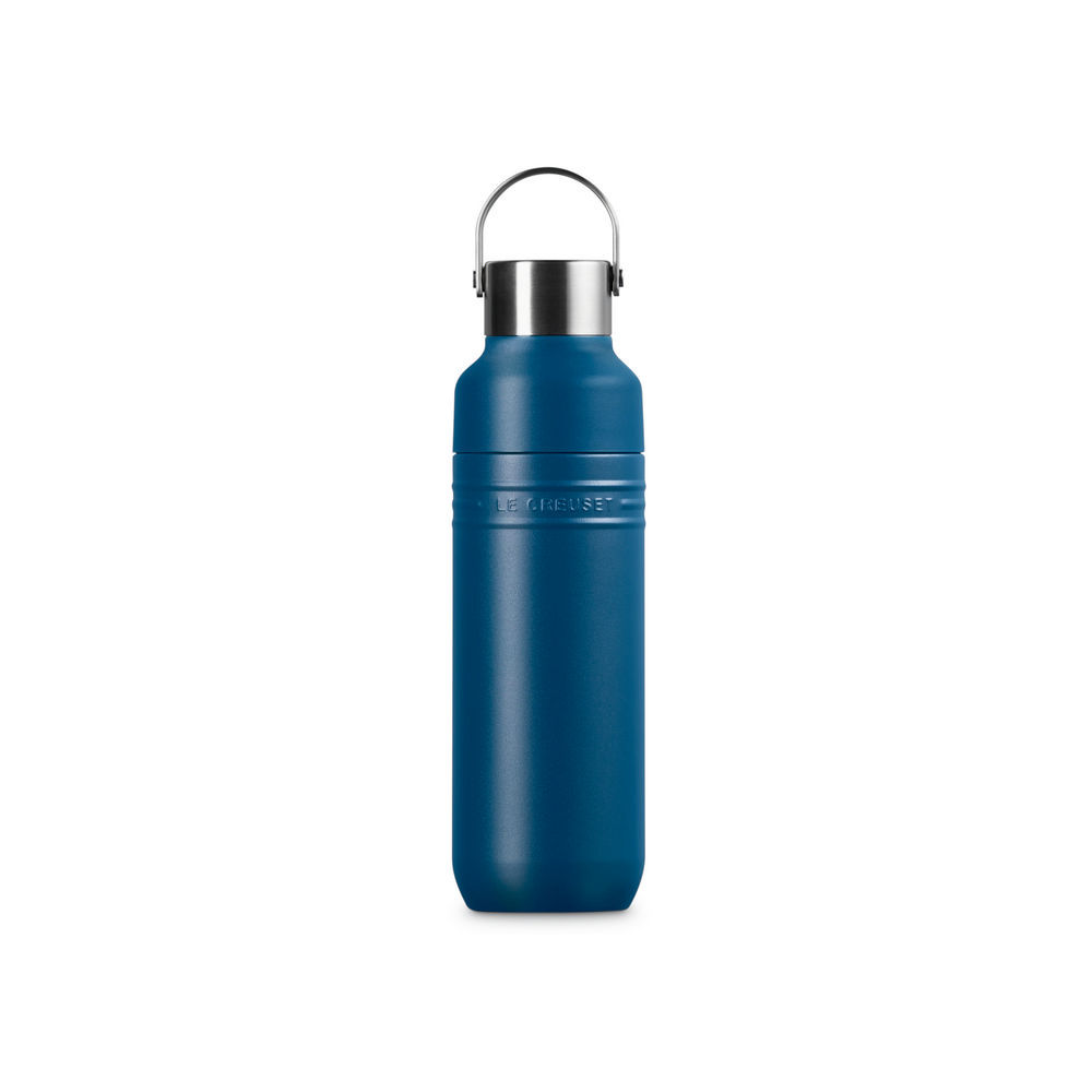 Le Creuset Trinkflasche On The Go  500 ml  Deep Teal Besteck & Aufbewahrung