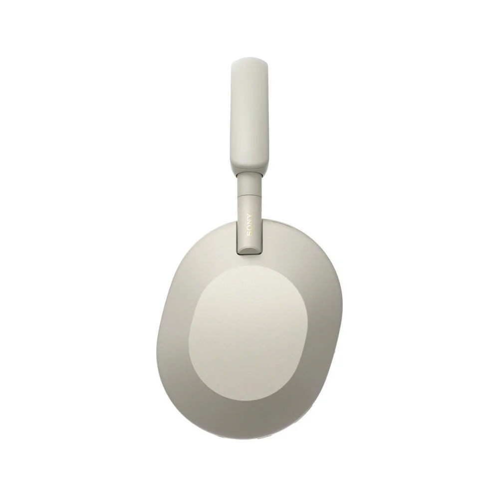Sony WH 1000XM5 Kopfhoerer Verkabelt   Kabellos Kopfband Anrufe Musik Bluetooth Silber  Weiss Over-Ear