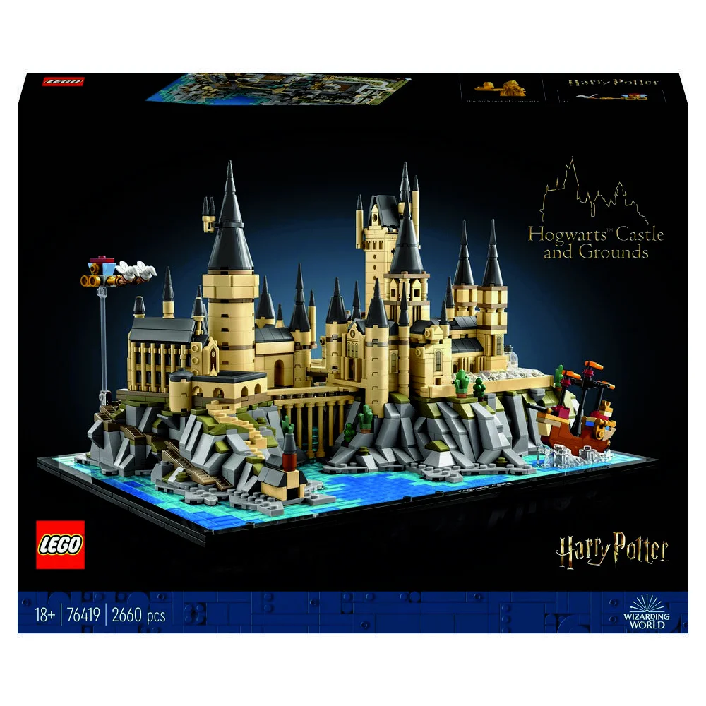 LEGO Harry Potter Schloss Hogwarts mit Schlossgelaende