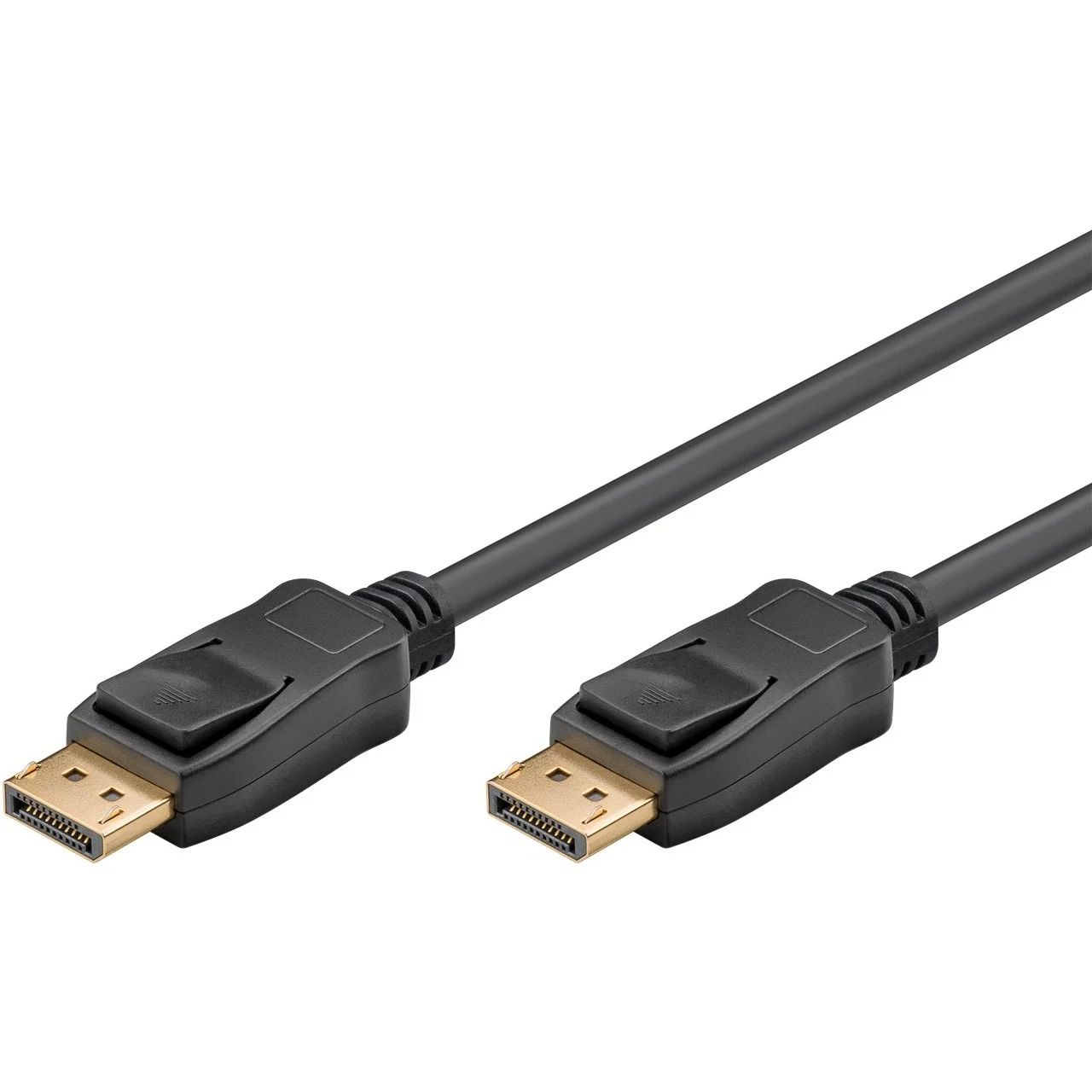 No Name DisplayPort 1 2  ST ST  2m Verbindungskabel Schwarz PC-Zubehoer