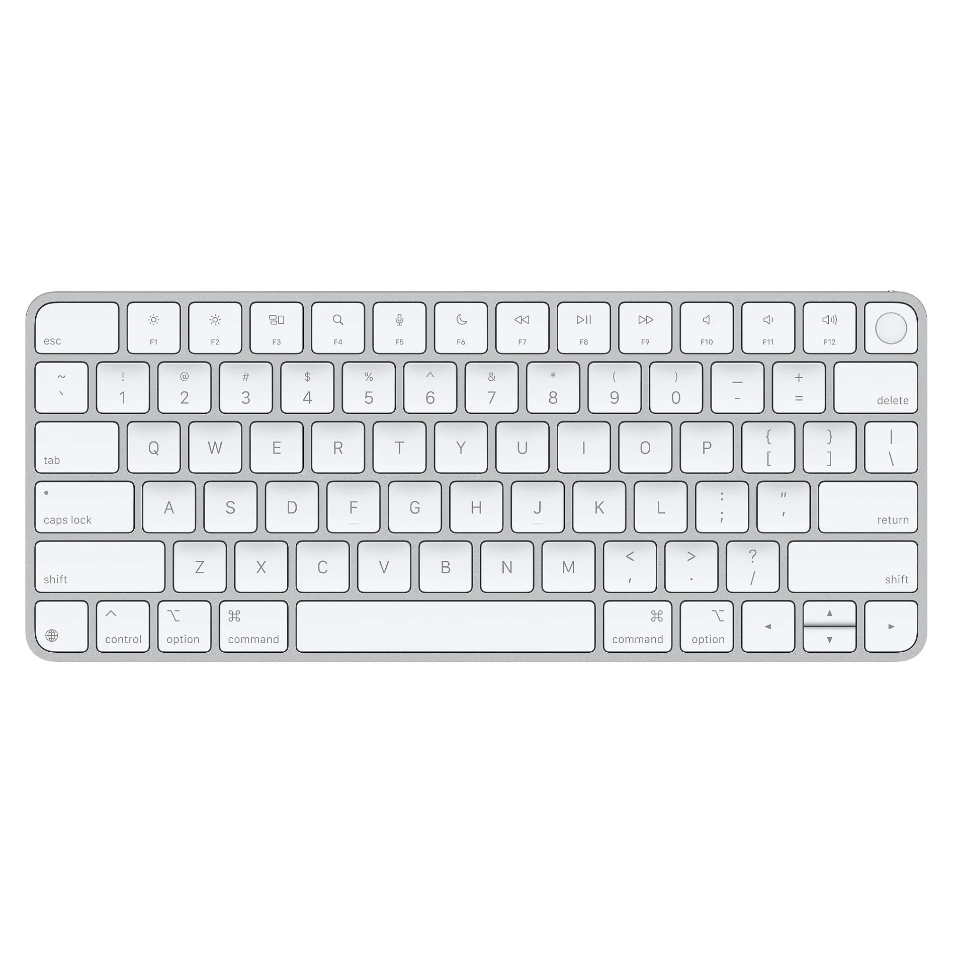 Apple magic keyboard with touch id for mac models with silicon   us english Notebook & Tablet Zubehoer