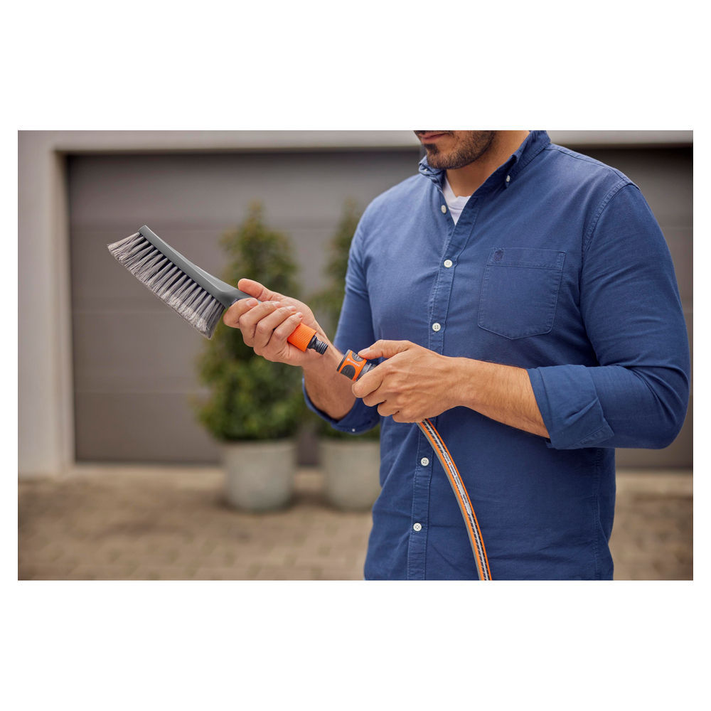 GARDENA Cleansystem Wasch Set mit Handbuerste S soft Reinigungsmaschinen
