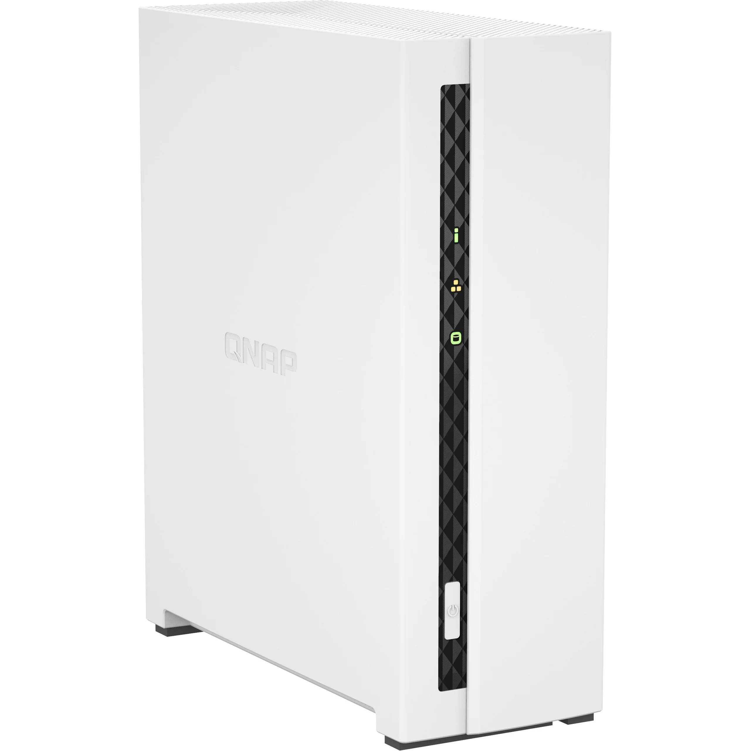 QNAP TS 133 NAS   Speicherserver Tower Cortex A55 2 GB DDR4 0 TB QNAP Turbo System Weiss Speichermedien