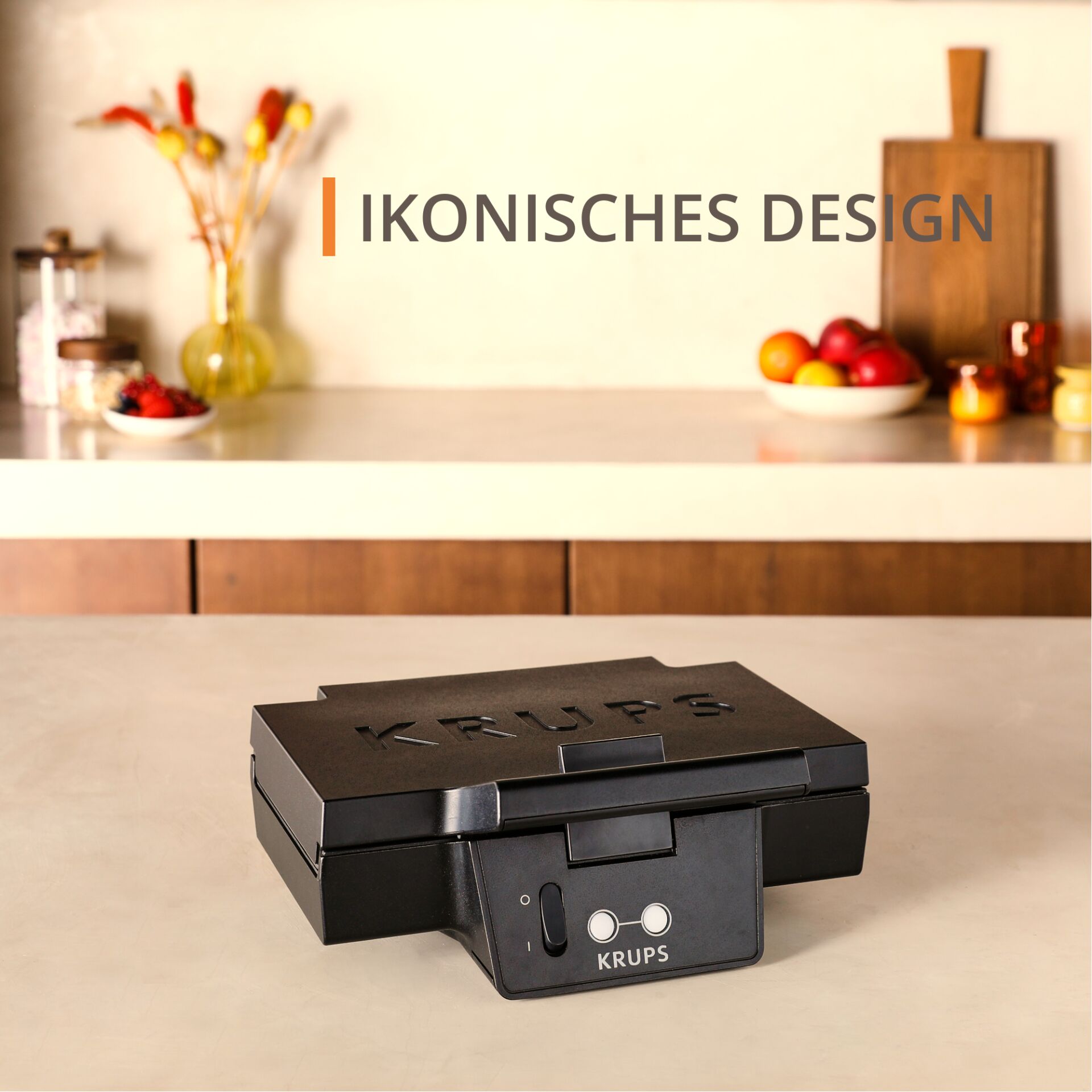 Krups FDK 462 Sandwichmaker schwarz Toaster