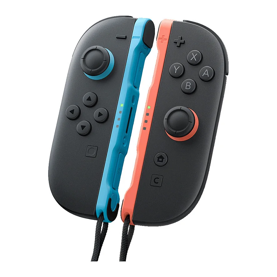 Nintendo Joy Con 2 2er Set  hellblau hellrot  Konsolen