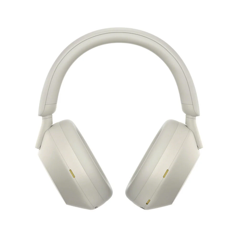Sony WH 1000XM5 Kopfhoerer Verkabelt   Kabellos Kopfband Anrufe Musik Bluetooth Silber  Weiss Over-Ear