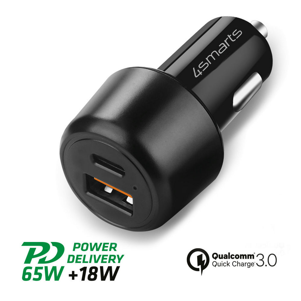 4SMARTS Kfz Ladegert VoltRoad Ultimate 83W m  PD  QC  schwarz Notebook & Tablet Zubehoer