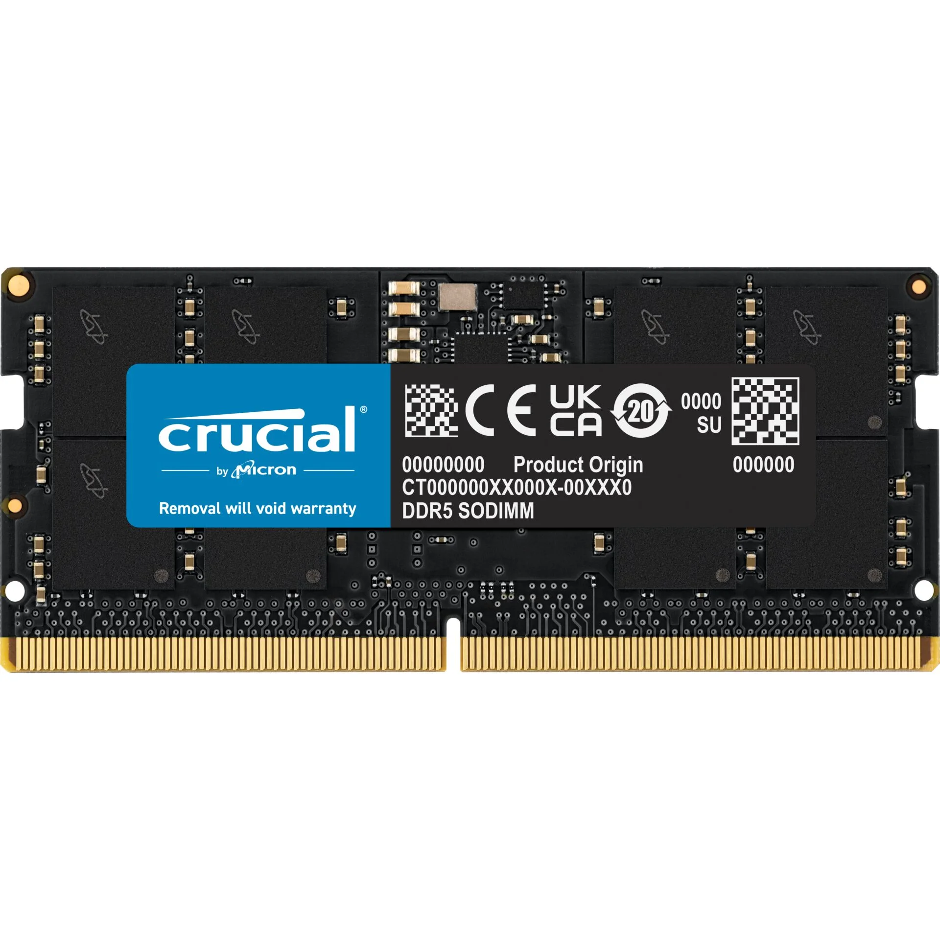 Crucial DDR5 5600 16GB SODIMM CL46  16Gbit  Speichermedien
