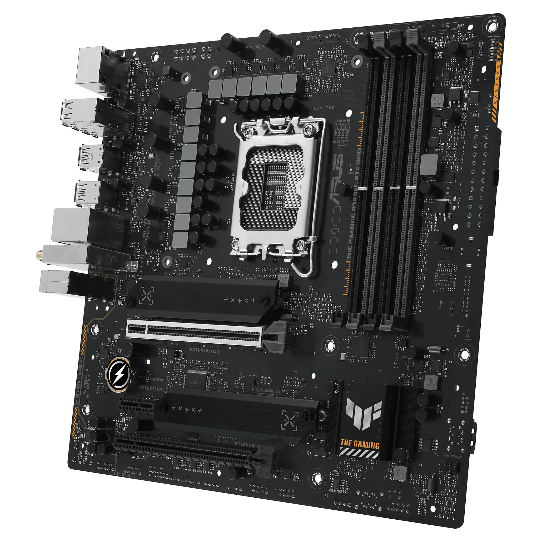 ASUS TUF GAMING B760M BTF WIFI Intel B760 LGA 1700 micro ATX PC-Zubehoer