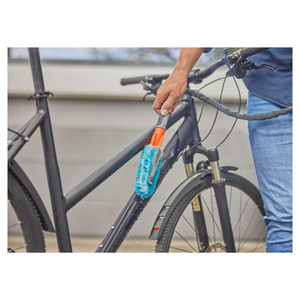 GARDENA Cleansystem Fahrrad Buersten Set Reinigungsmaschinen