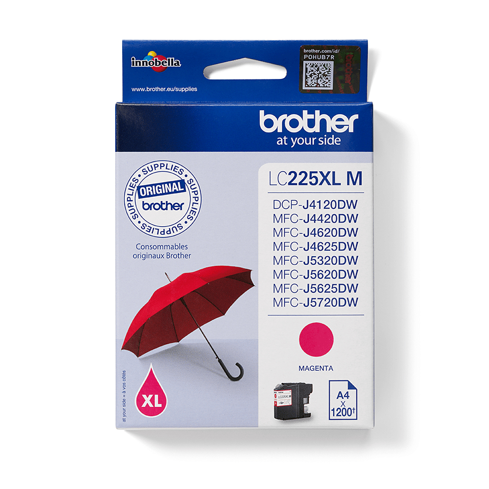 Brother LC 225 XLM magenta Drucker & Scanner