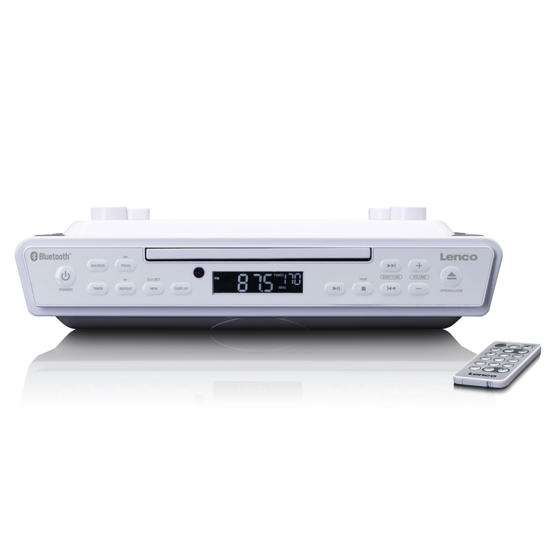 Lenco KCR 150 weiss Video & Audio