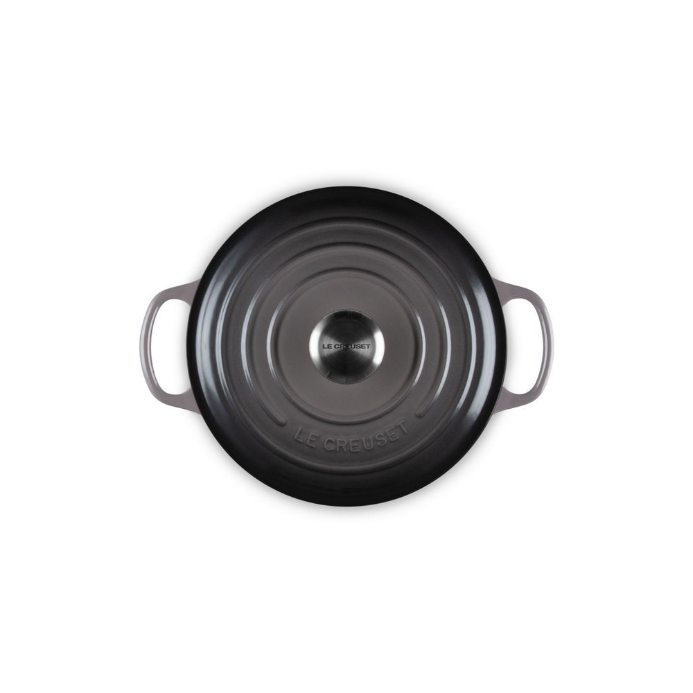 Le Creuset Braeter Signature  rund  24 cm  flint Pfannen & Toepfe