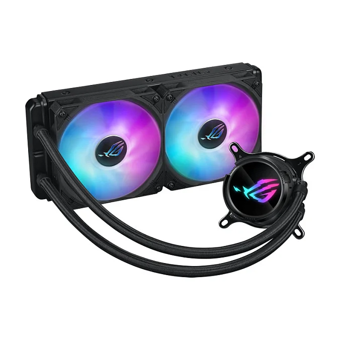 ASUS ROG Strix LC III 240 ARGB Prozessor Fluessigkeitskuehlung 12 cm Schwarz PC-Komponenten