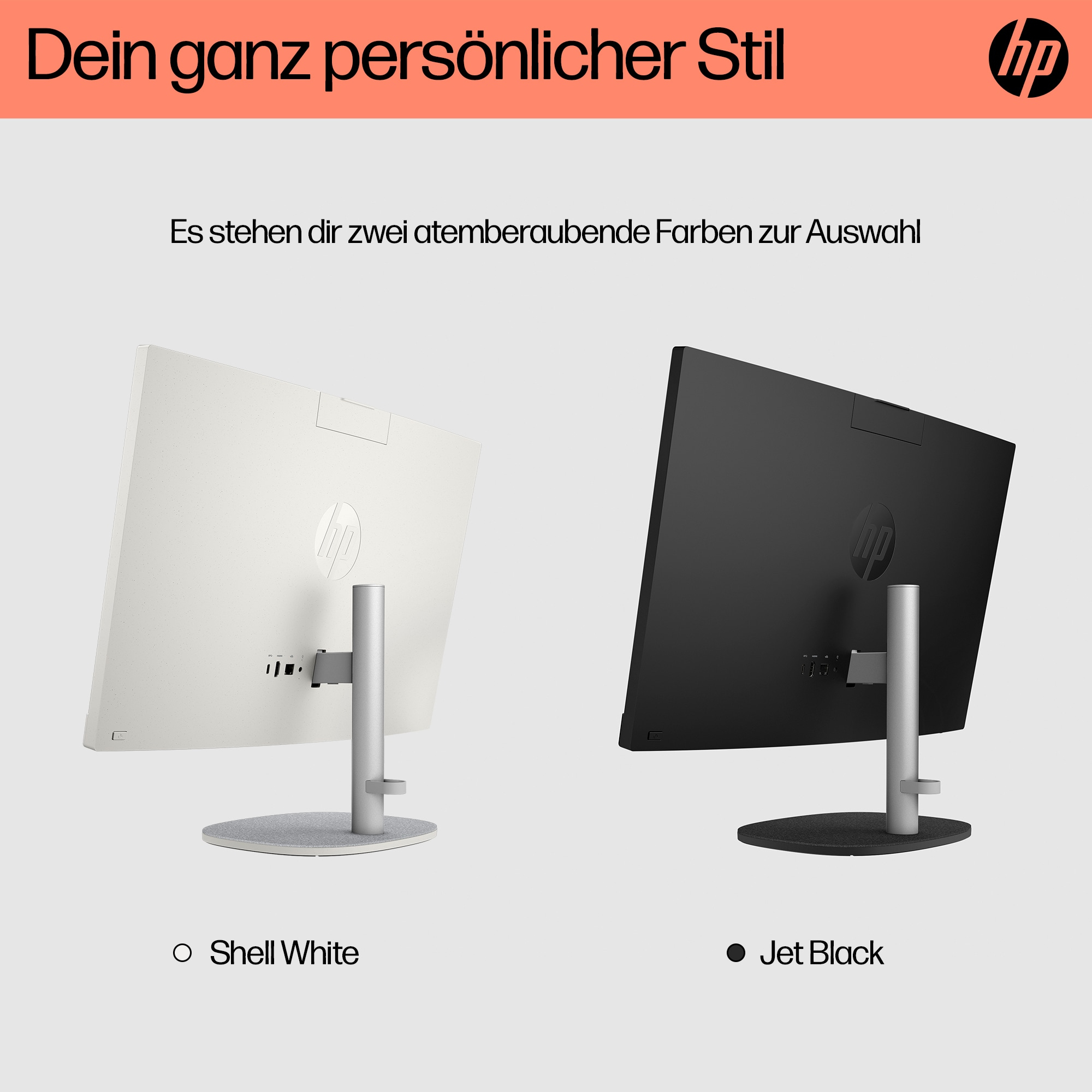 HP 24 cr0009ng AMD Ryzen  3 7320U 60 5 cm  23 8   1920 x 1080 Pixel All in One PC 8 GB LPDDR5 SDRAM 512 GB SSD Windows 11 Home Wi Fi 6  802 11ax  Weiss PC-Zubehoer