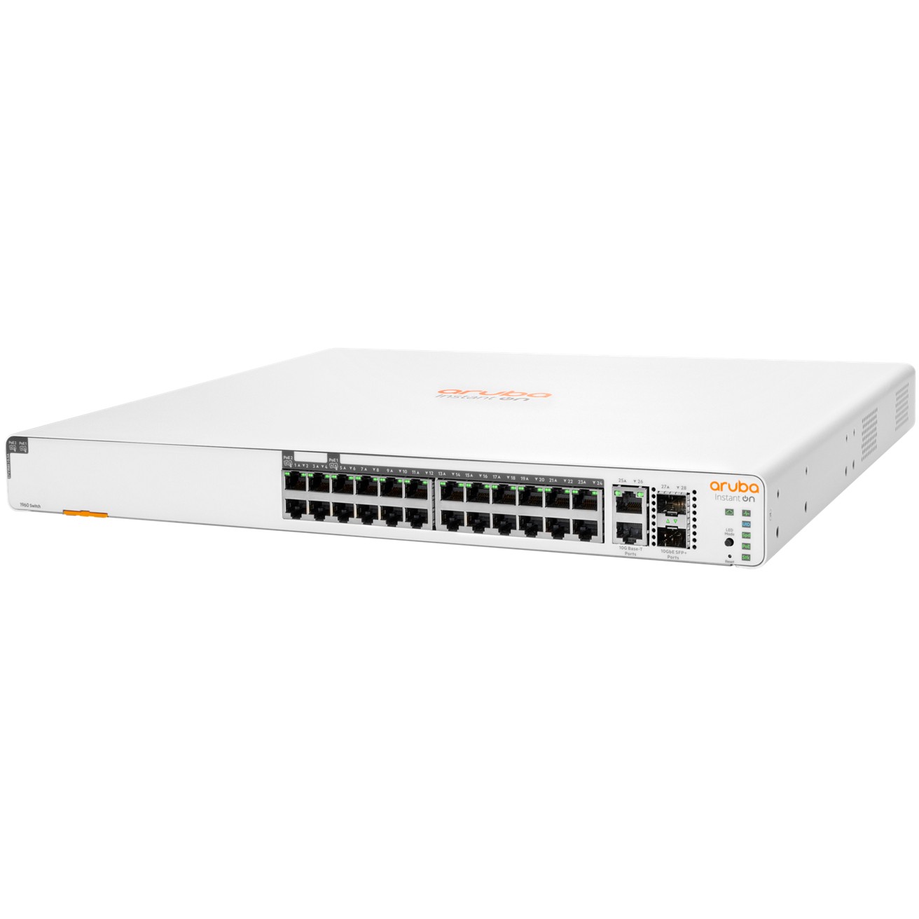 HP Enterprise 24 4P Aruba Instant On 1960 24G 2SFP  2XGT PoE   370W  M RM Switch Switches