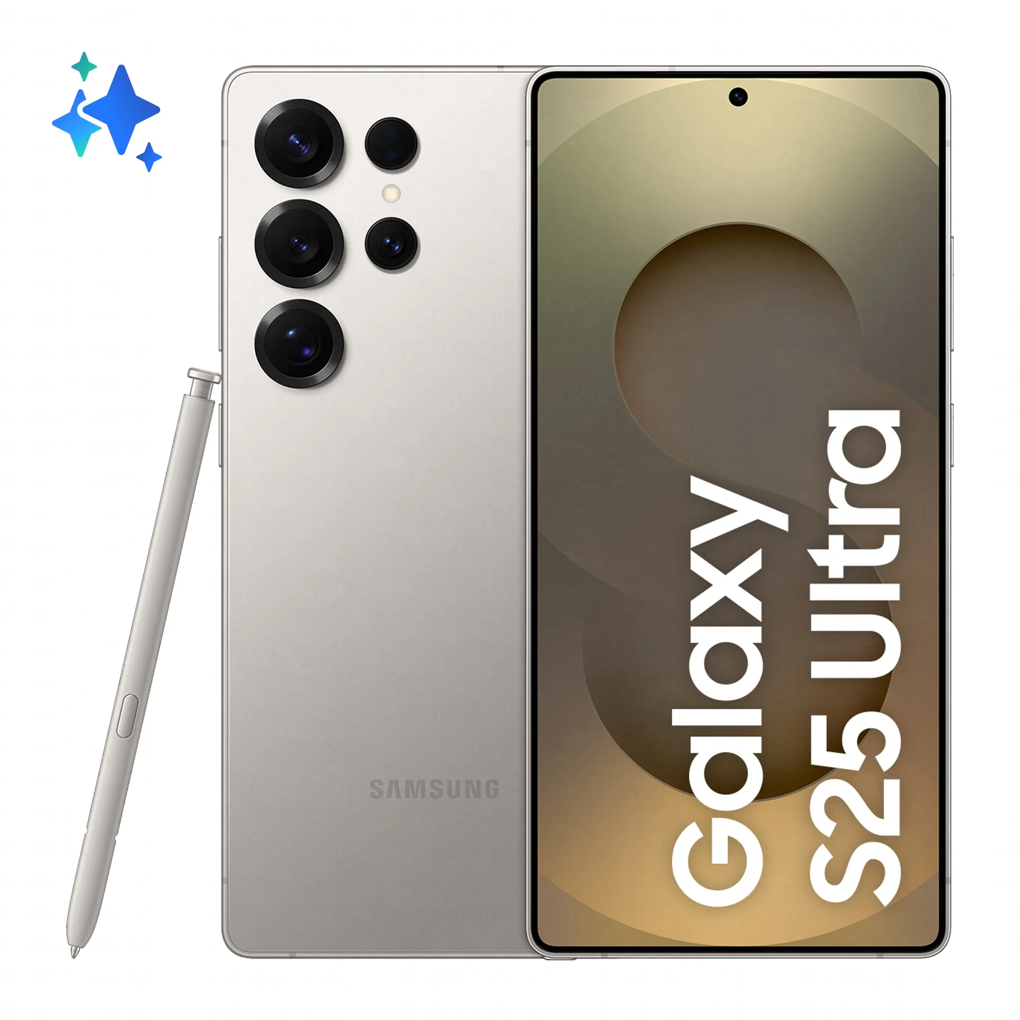 Samsung galaxy s25 ultra 5g 12ram 256gb titanium grey Smartphones