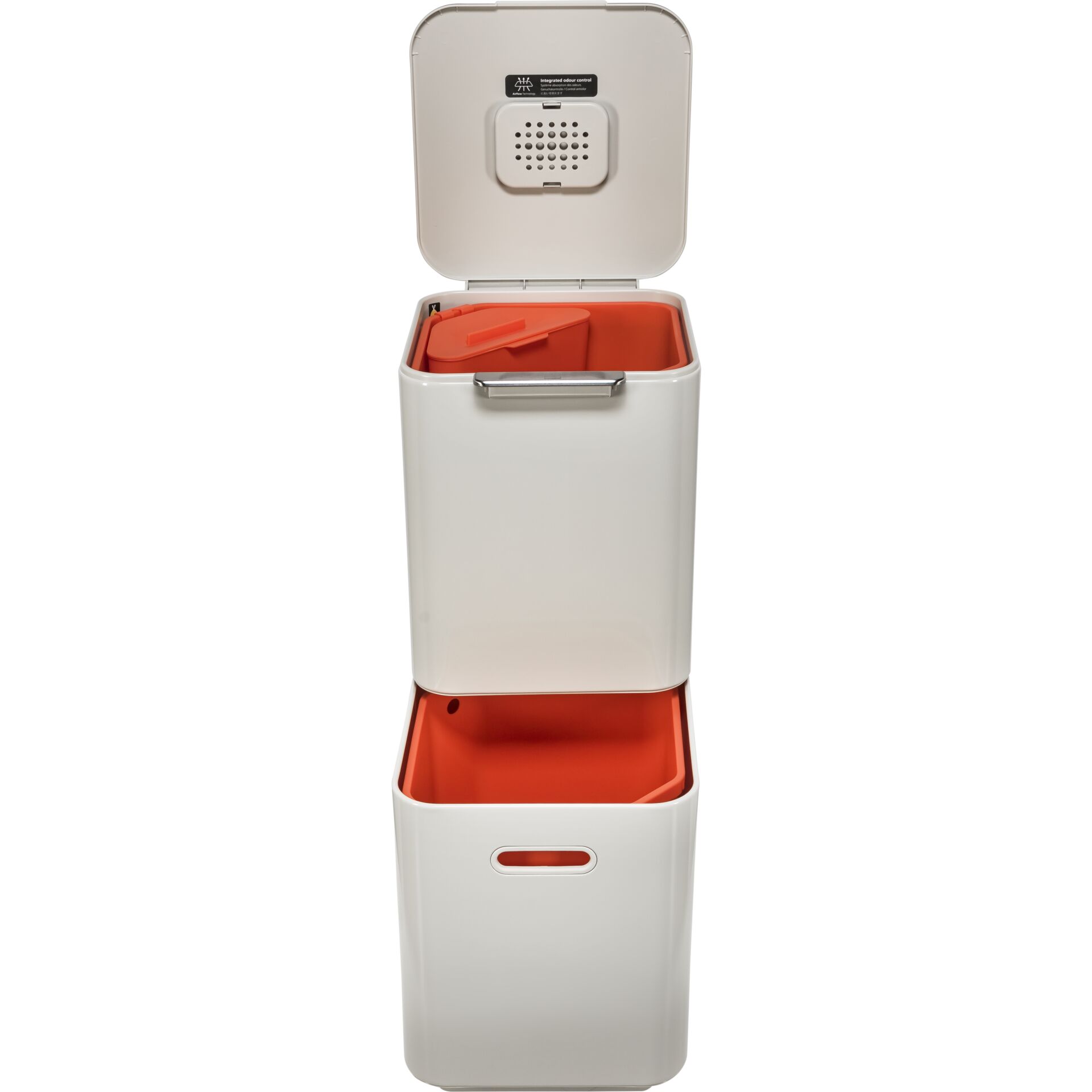 Joseph Joseph Muelleimer Totem 40 L Steingrau