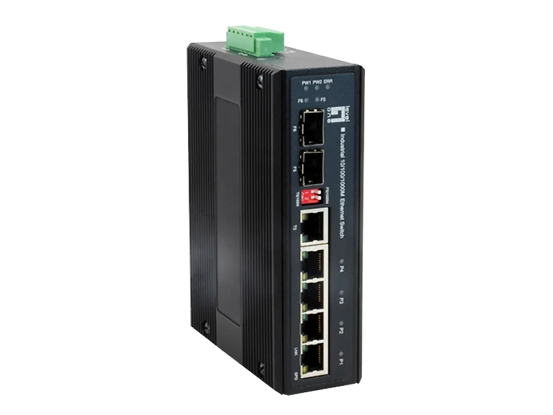 Level One IES 0600 Industrial 6 Port Gigabit Switch   6x Gigabit Ethernet   Robust   Compact Switches