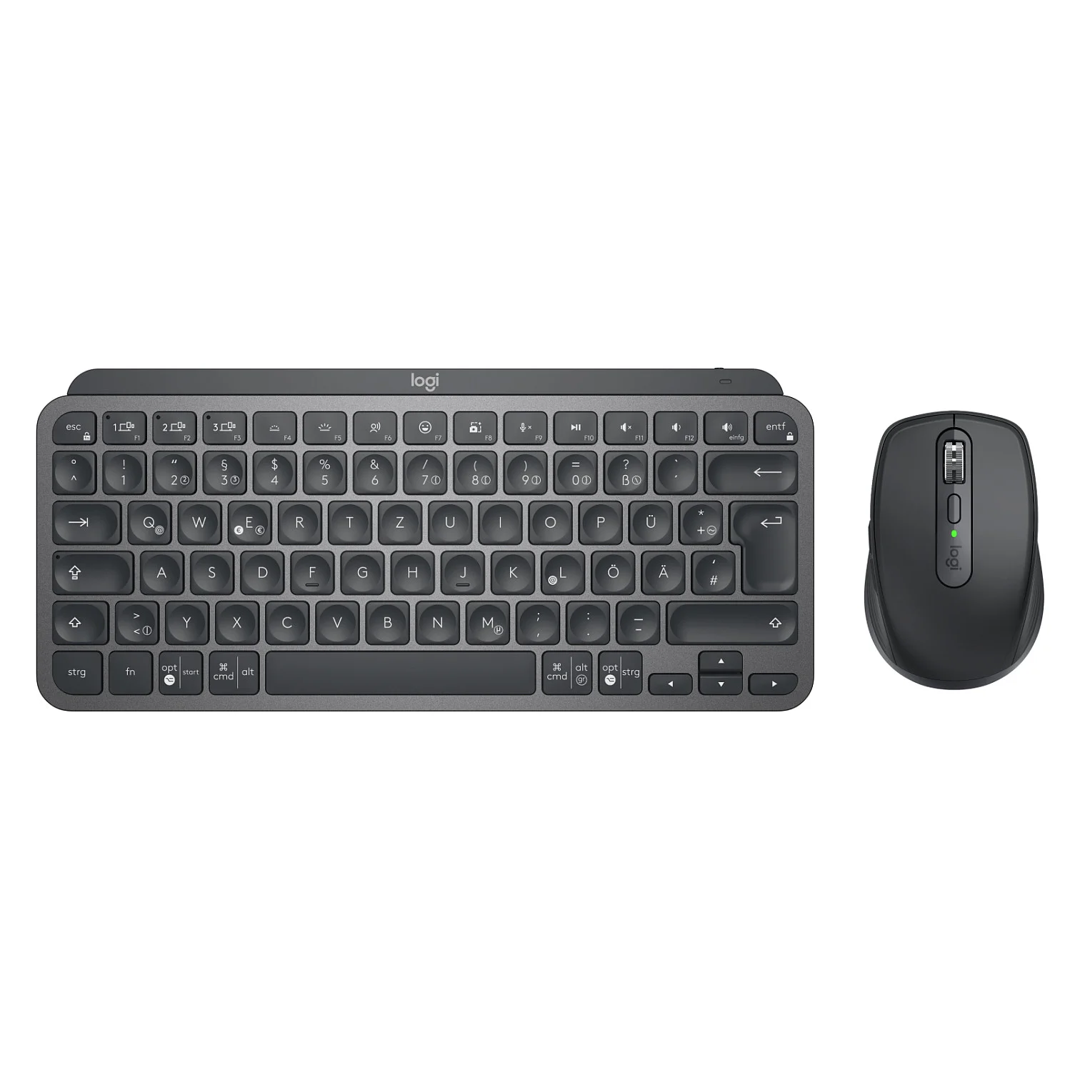Logitech MX Keys Mini Tastatur  und Maus   Set Bluetooth Tastaturen & Maeuse