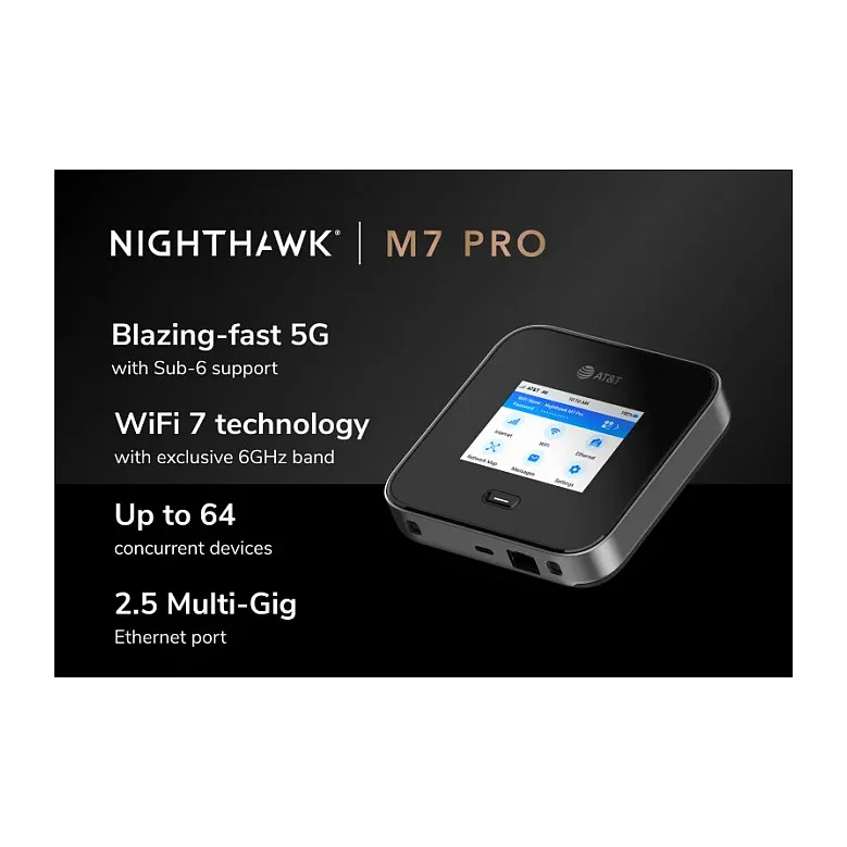 NETGEAR Nighthaw M7 Pro Router fuer Mobilfunknetz