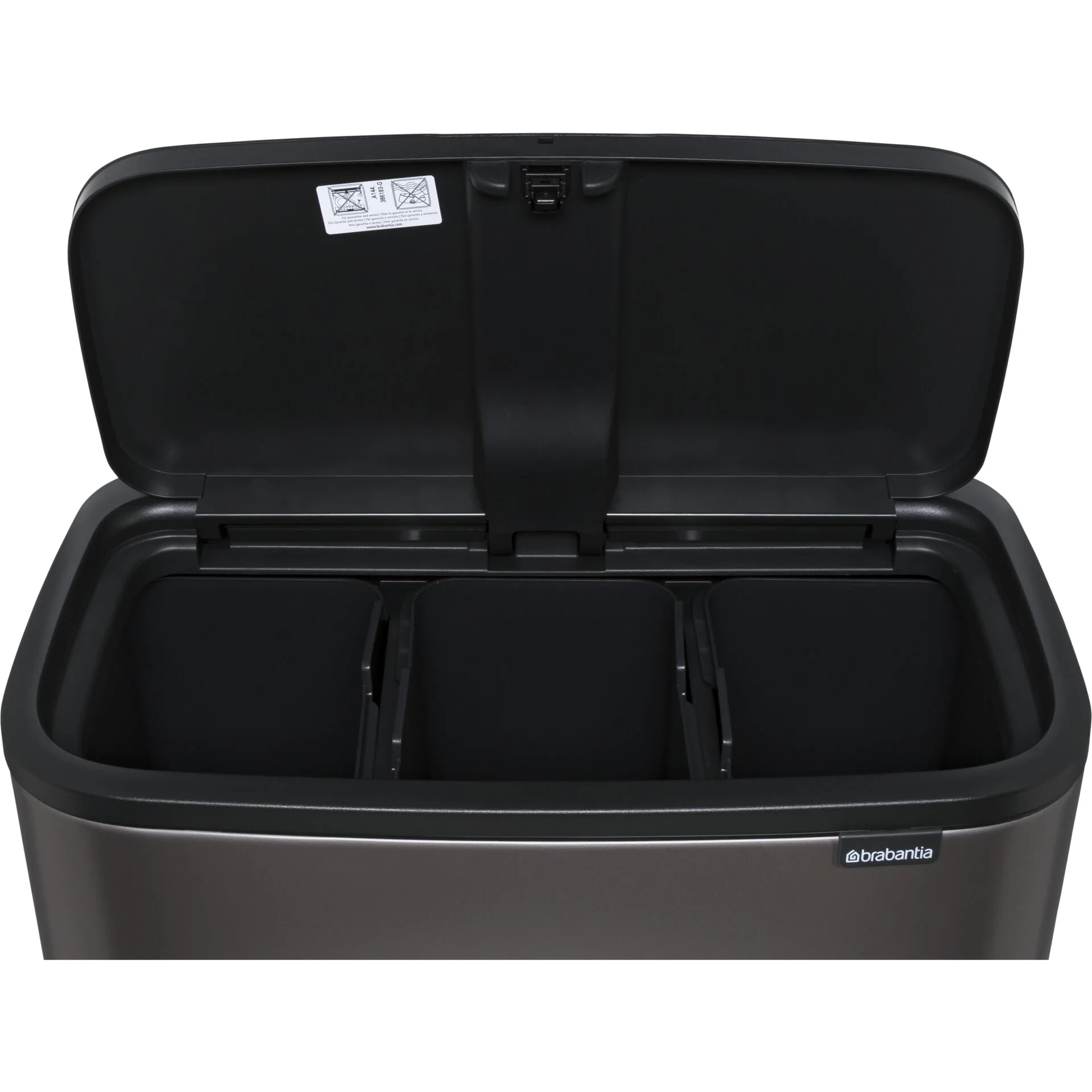 Brabantia Muelleimer Bo Touch Bin Platinum  3 x 11 L SALE Haushalt