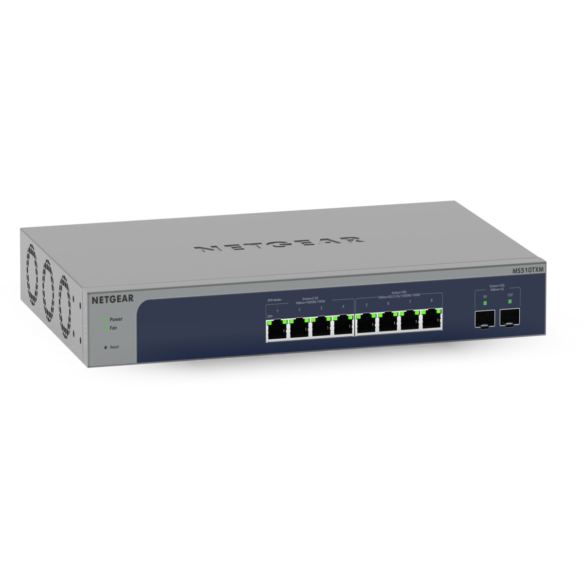 NETGEAR MS510TXM Netzwerk Switch Managed L2 L3 L4 10G Ethernet 100 1000 10000 Grau Blau