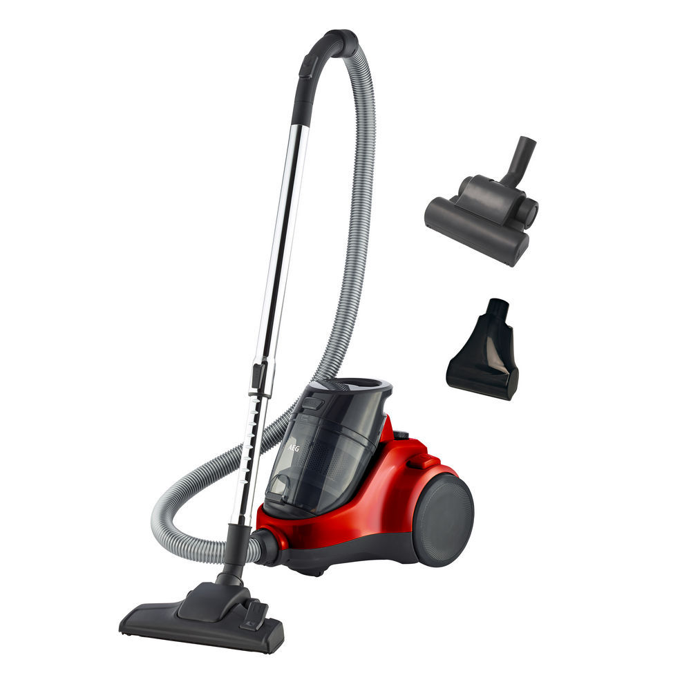 AEG Beutelloser Bodenstaubsauger LX5 2 ANIM  Chili Red Metallic Staubsauger & Reiniger