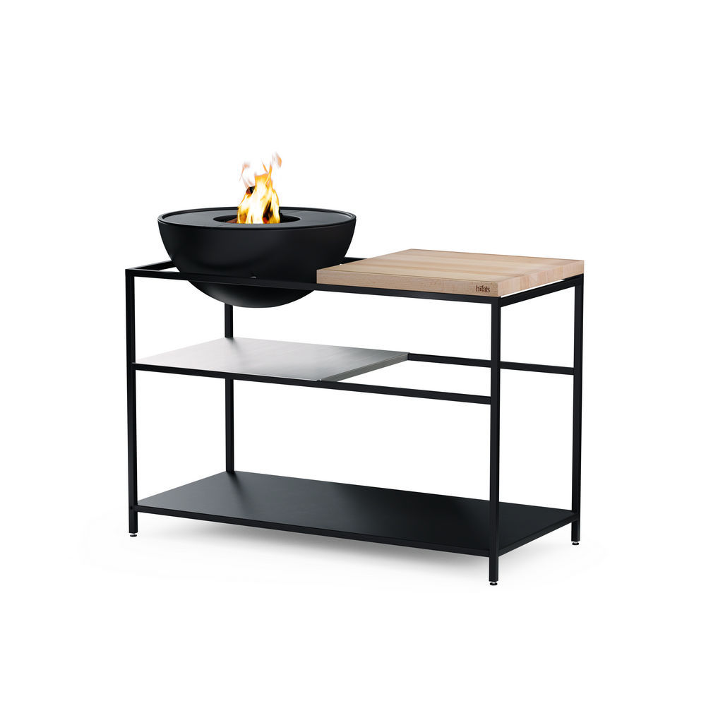 Hoefats Outdoor Kueche Fire Kitchen mit BowL 57 Plancha Grillset