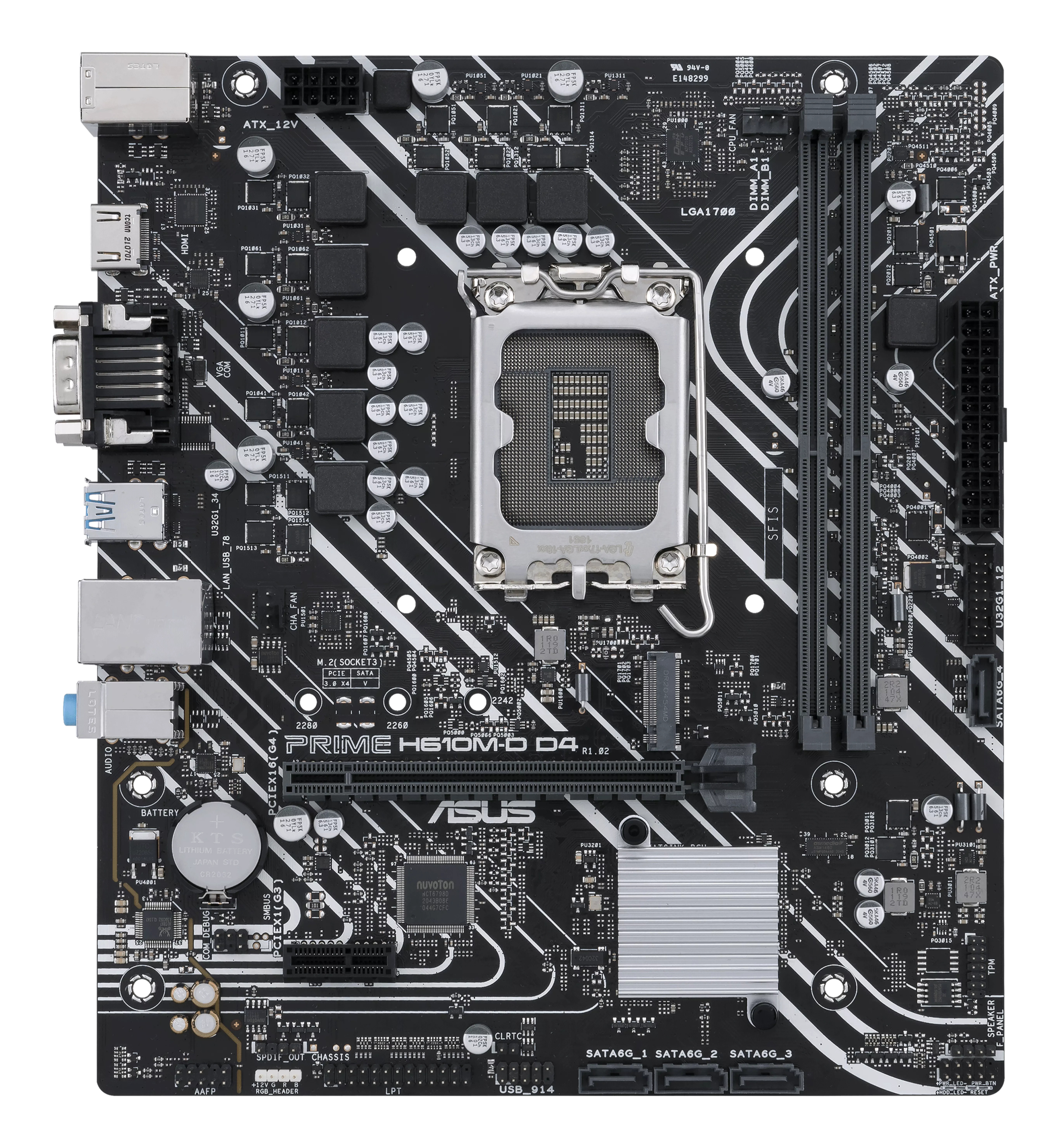 ASUS 1700 PRIME H610M D DDR4 PC-Zubehoer
