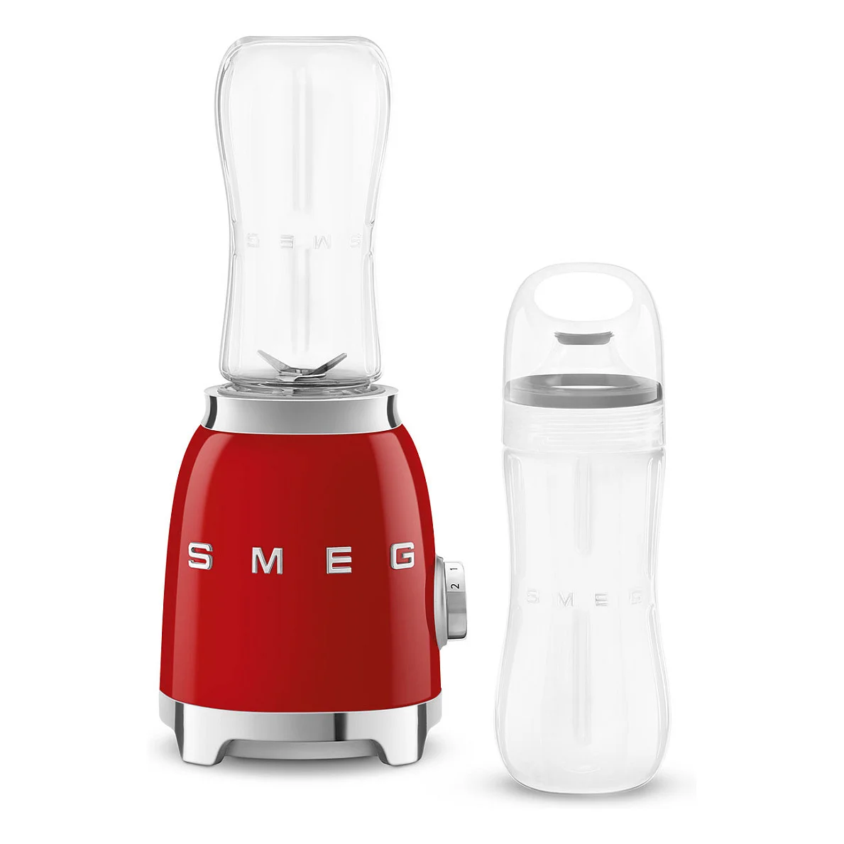 SMEG pbf01rdeu mixer aus edelstahl  rot Kuechenkleingeraete