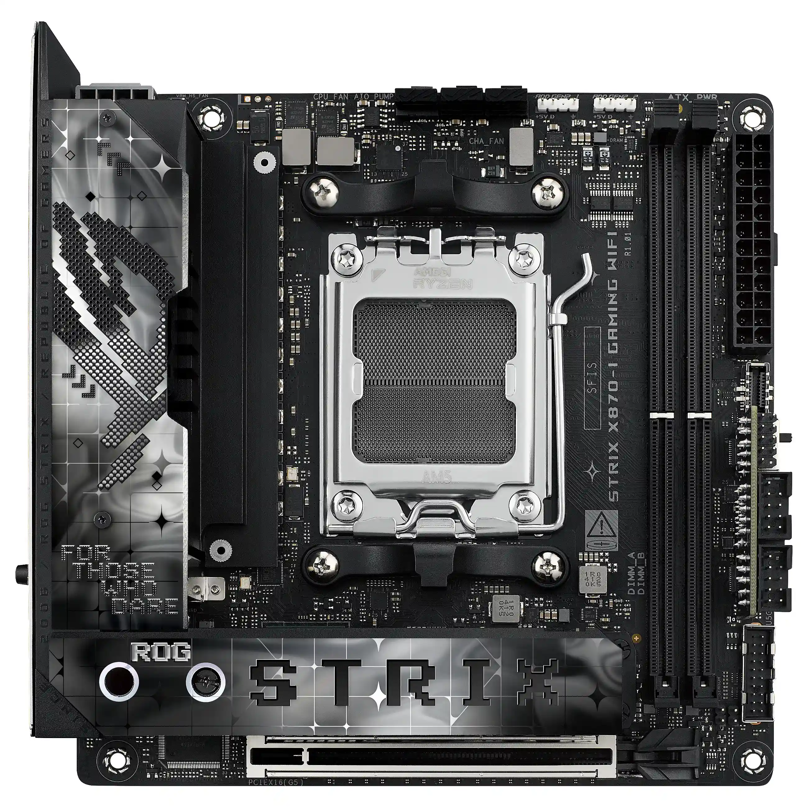 ASUS ROG STRIX X870 I GAMING WIFI AMD X870 Sockel AM5 mini ITX PC-Zubehoer