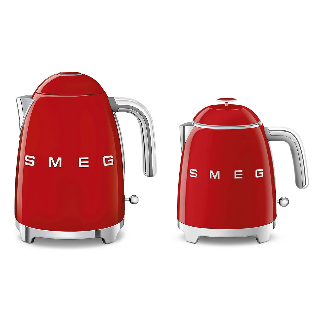 SMEG klf05rdeu mini wasserkocher rot Kuechenkleingeraete