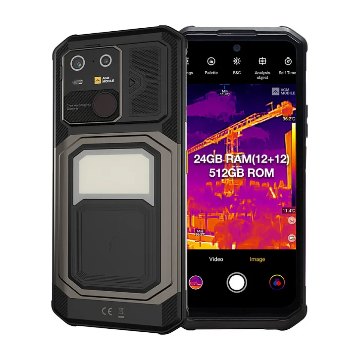 AGM MOBILE G3Pro Outdoor Smartphone 5G mit Waermebildkamera Smartphones