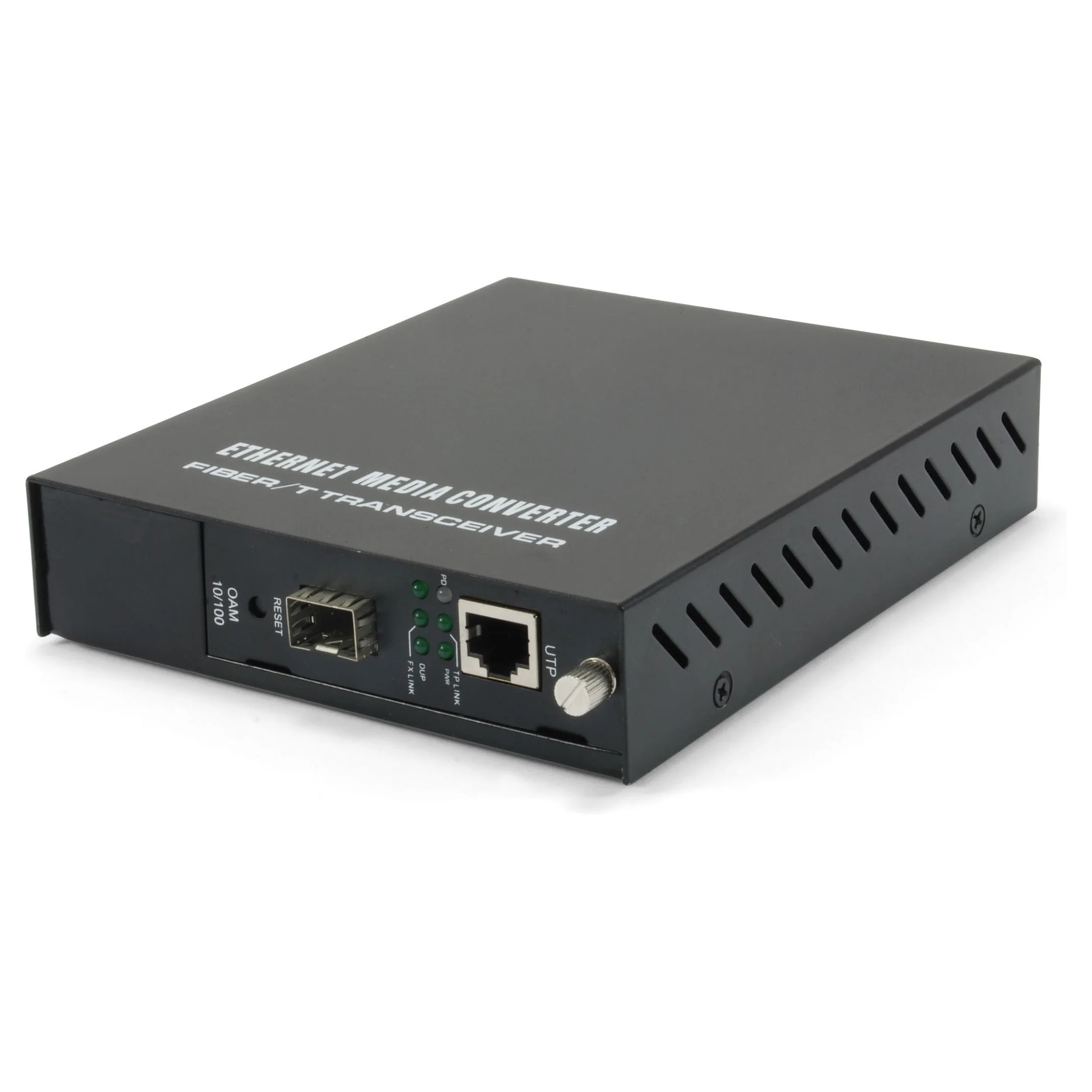 LevelOne FVM 1000 Netzwerk Medienkonverter 100 Mbit s Schwarz