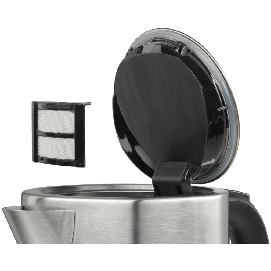 Bosch TWK7S05 Wasserkocher 1 7 l 2200 W Schwarz  Grau Kuechenkleingeraete