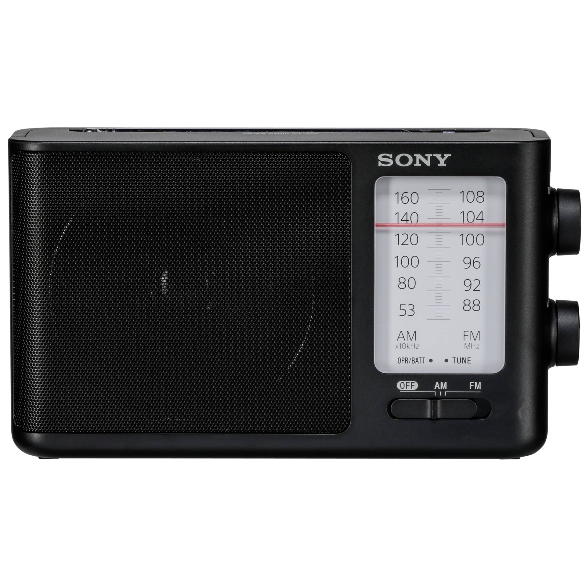 Sony ICF506 Radio Tragbar Schwarz Video & Audio