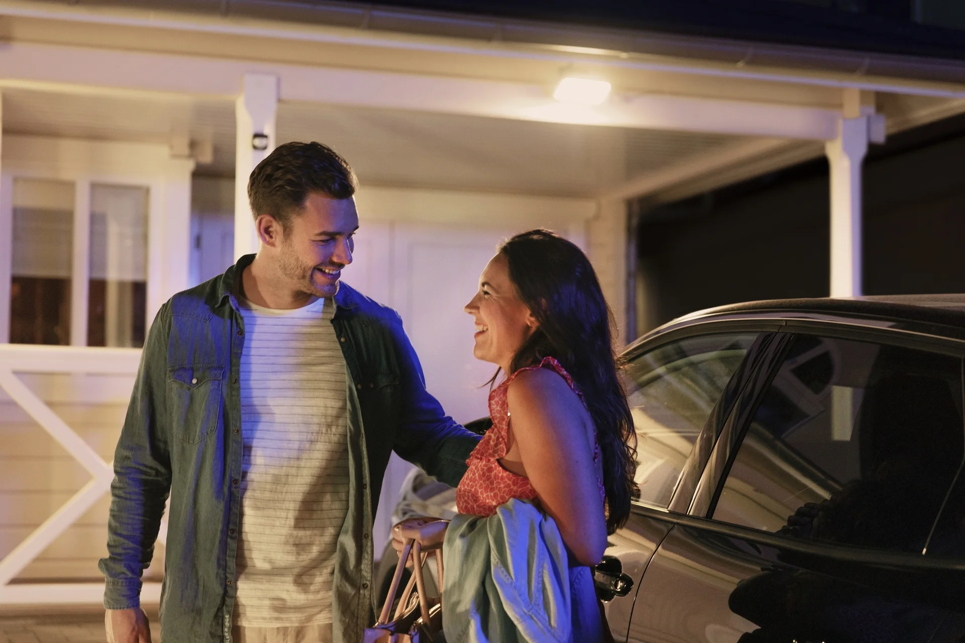 Philips Motion Sensor Outdoor schwarz Smart Home Zubehoer