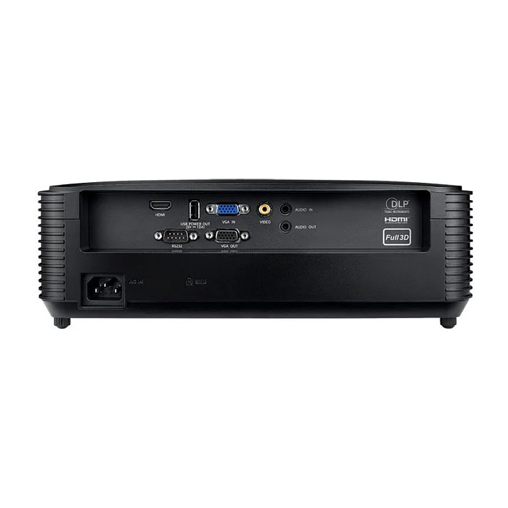 Optoma  1280 x 800  W400LVE DLP 3D 16 10 4000 Lumen VGA HDMI component video composite video Speaker WXGA Black Video & Audio