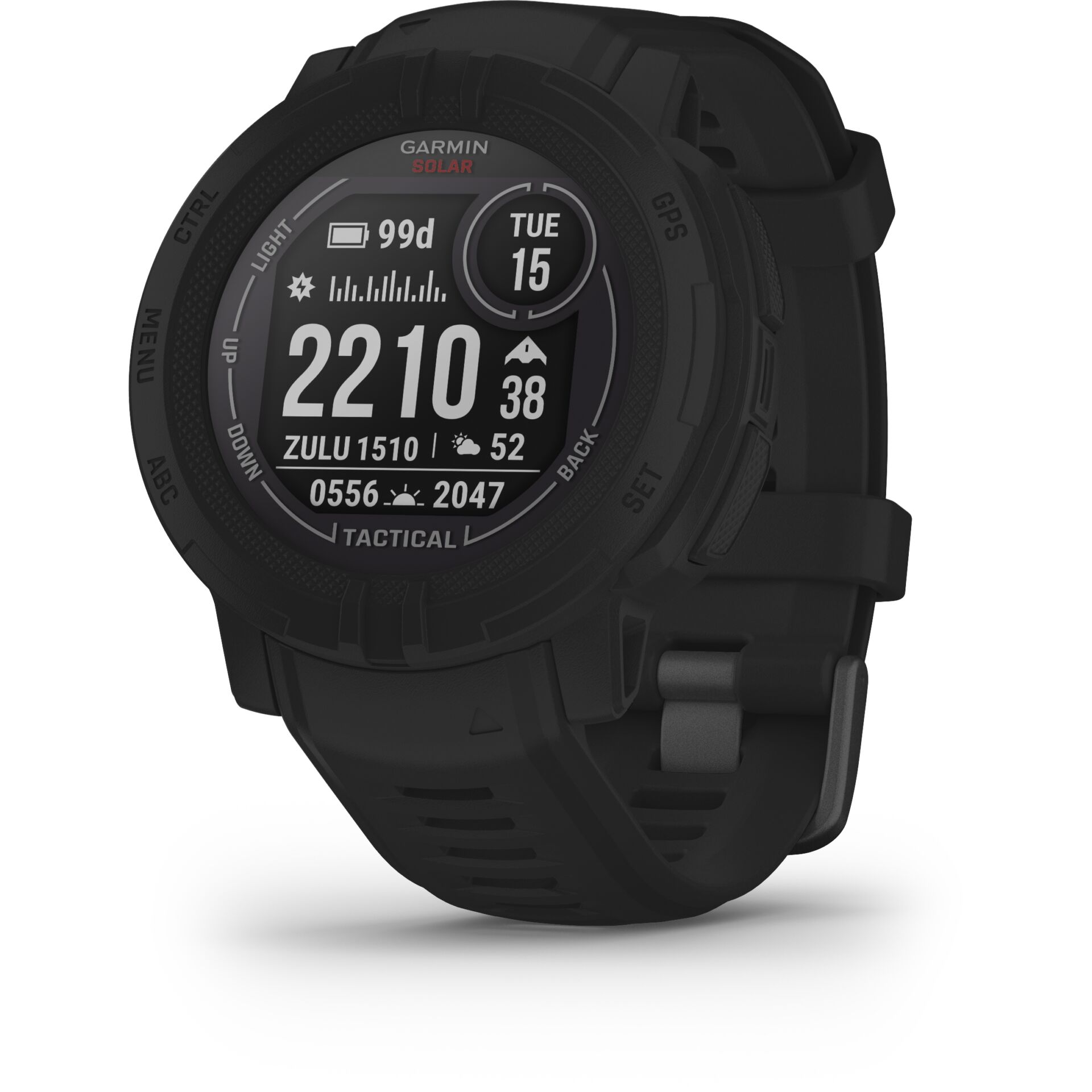 Garmin Instinct 2 Solar Tactical Edition Black Smartwatches & Fitnesstracker