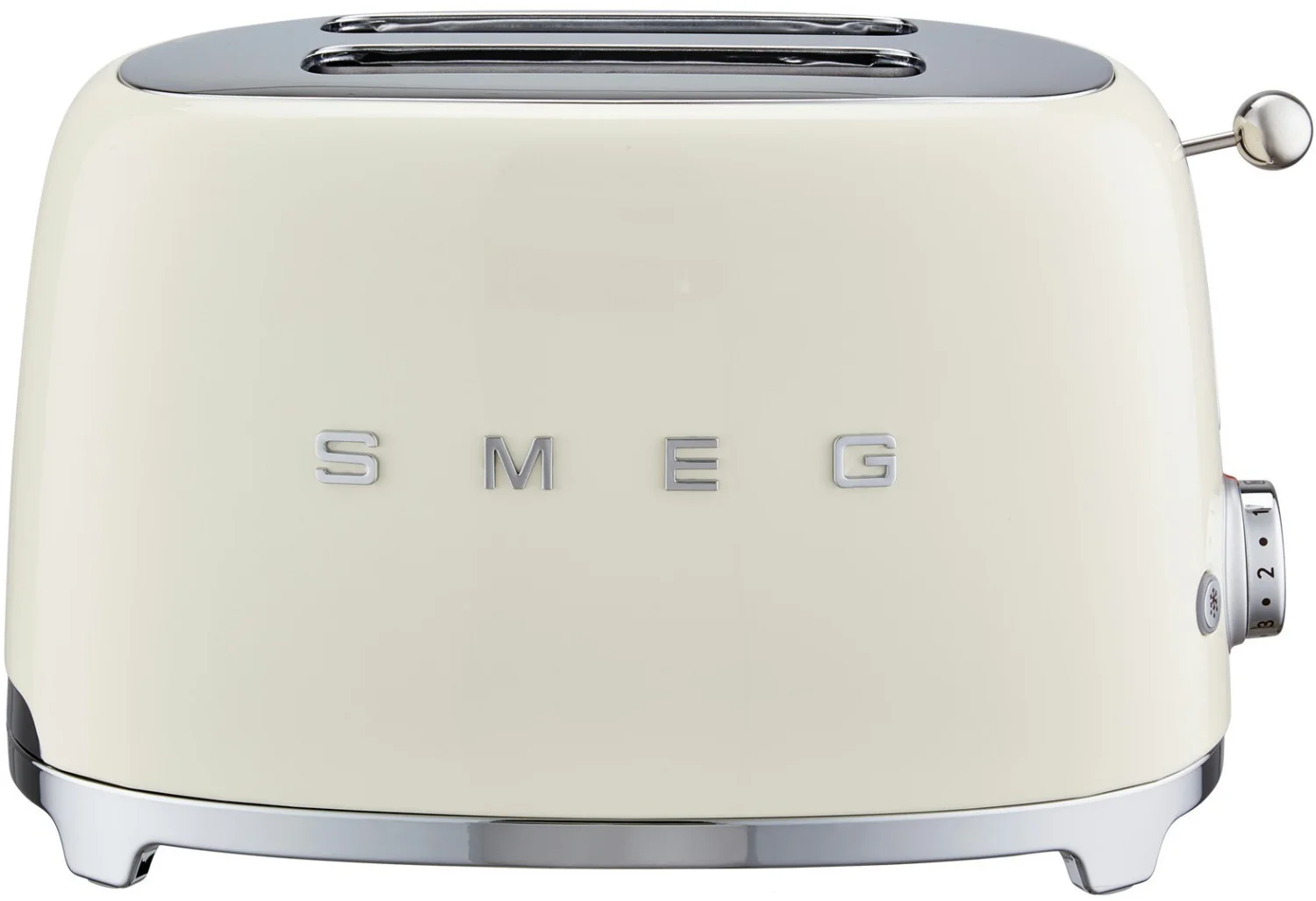 SMEG 2 Schlitz Toaster  creme Kuechenkleingeraete