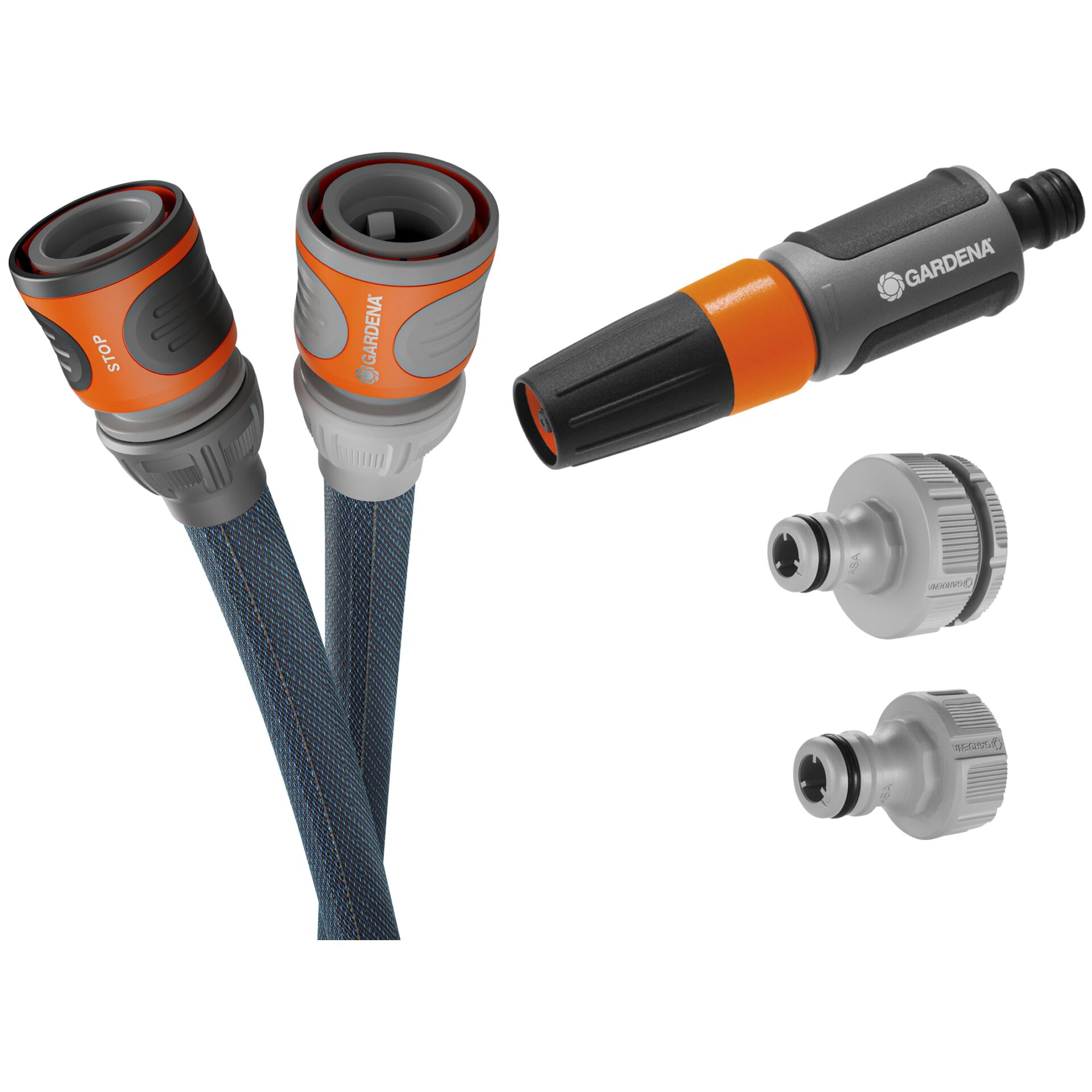 GARDENA Textilschlauch Liano Xtreme 12   30 m Set Gartenbewaesserung