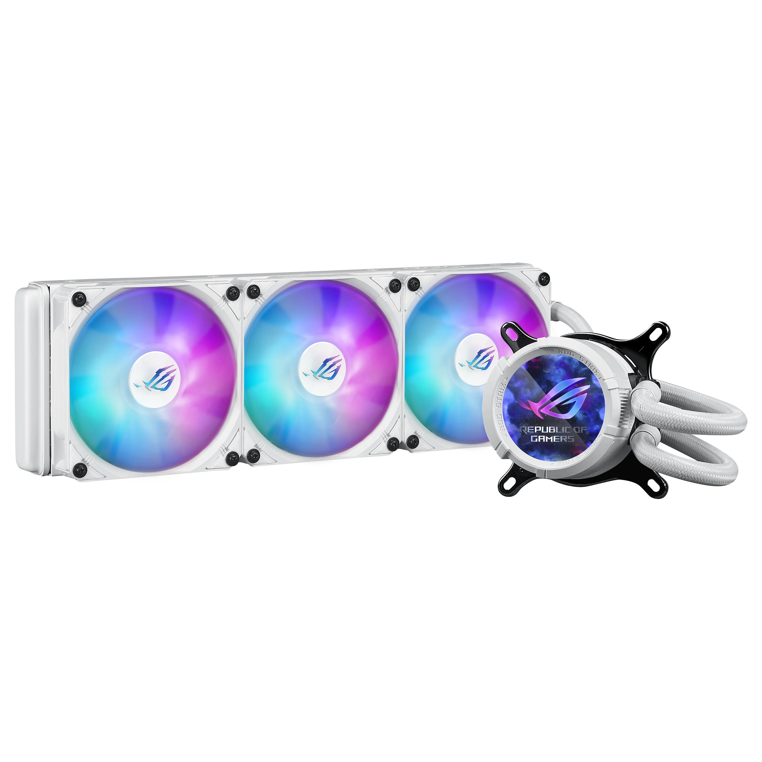 ASUS k  wak rog strix lc iii 360 argb lcd wht PC-Zubehoer