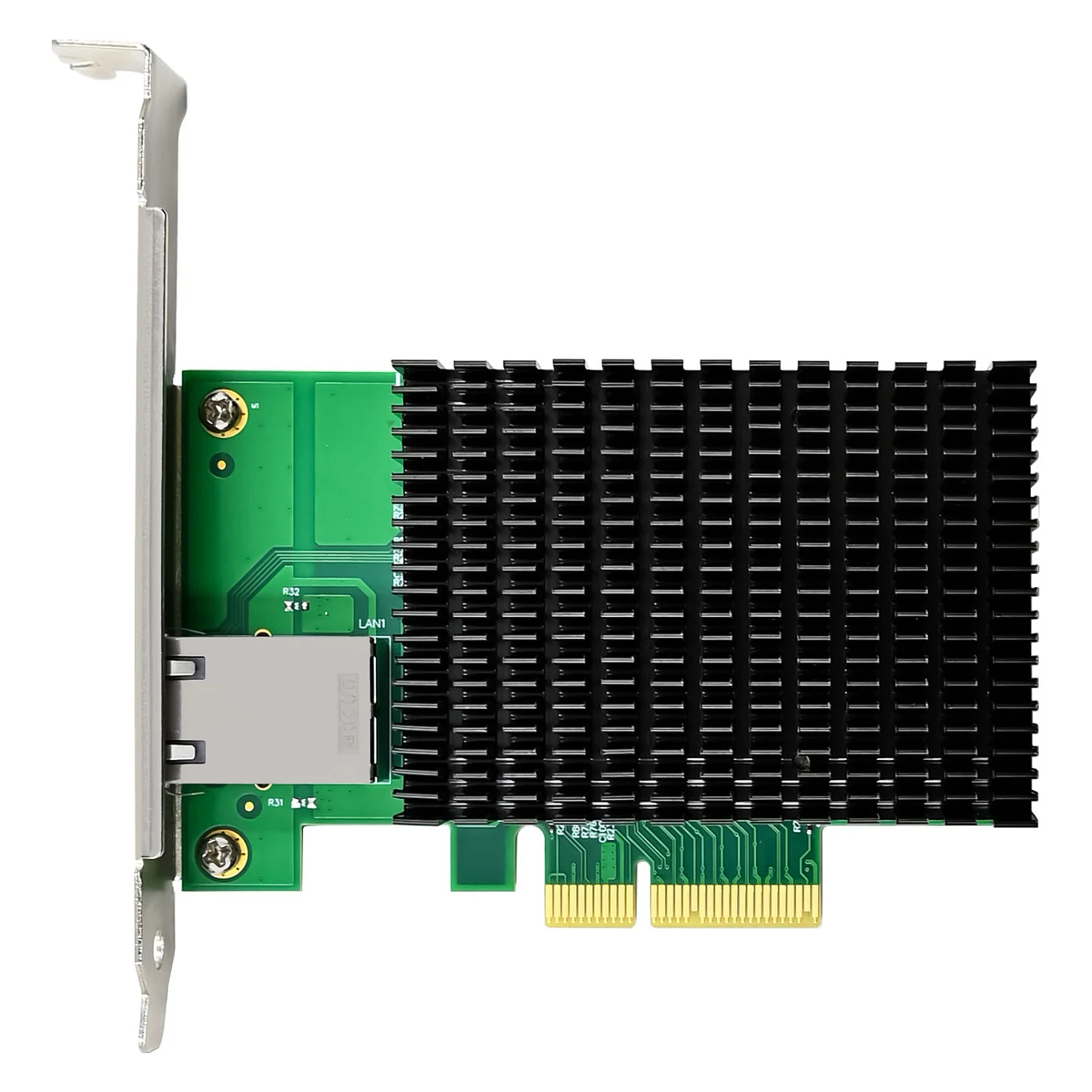 LevelOne 10 Gigabit PCIe Netzwerkkarte   10 Gbit s   RJ45   1x Anschluss PC-Komponenten Netzwerk-Adapter