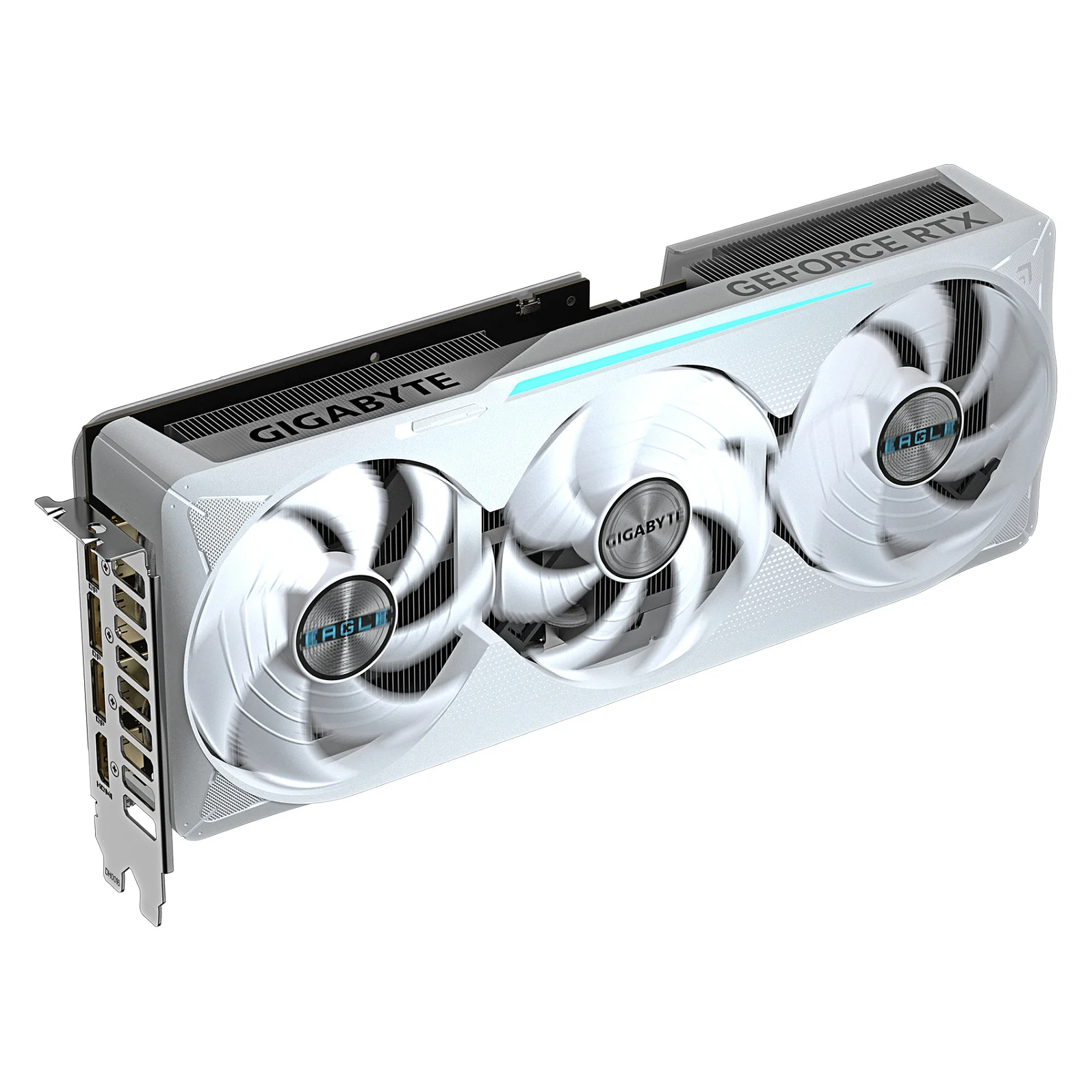 GIGABYTE GeForce RTX 5070 Ti EAGLE OC ICE SFF 16G Grafikkarte   16GB GDDR7  256 Bit  PCI E 5 0  2542 MHz Core Clock  3 x DP 2 1a  1 x HDMI 2 1b  NVIDIA DLSS 4  GV N507TEAGLEOC ICE 16GD PC-Zubehoer