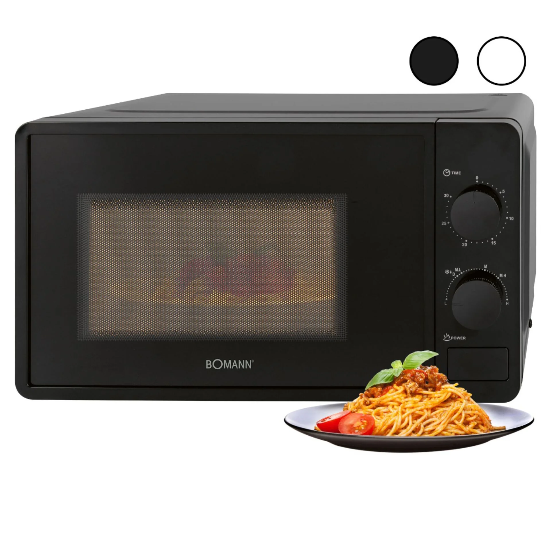 Bomann MW 6014 CB schwarz Backoefen & Mikrowellen