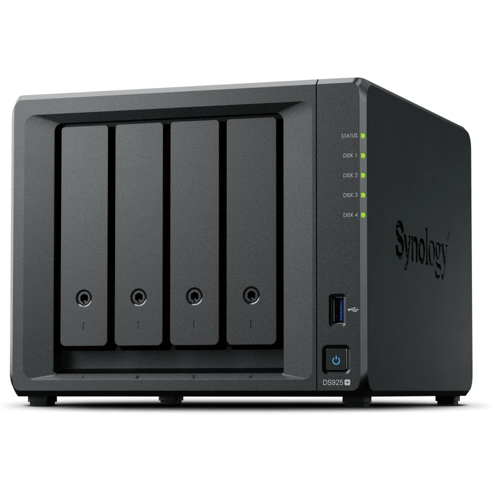 Synology 4 Bay DDR4 DS925  4GB RAM Netzwerk