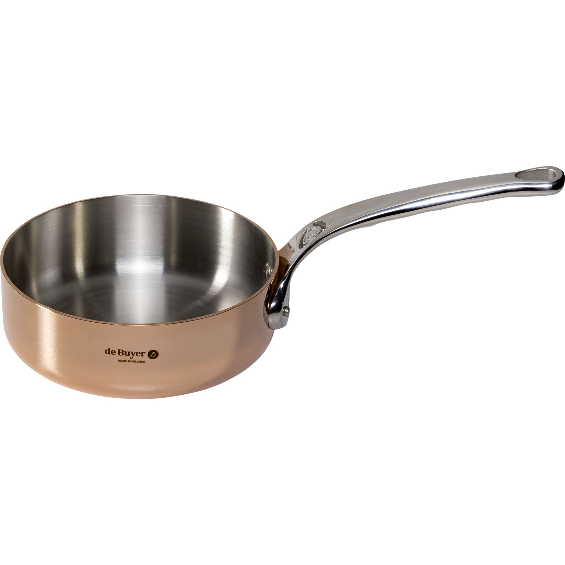 De Buyer Prima Matera Sauteuse Kupfer Edels  16cm gerade ind  Pfannen & Toepfe