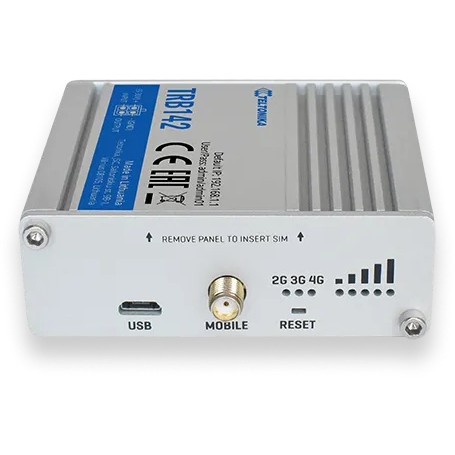 Teltonika TRB142Industrial LTE RS232 Gateway Netzwerk
